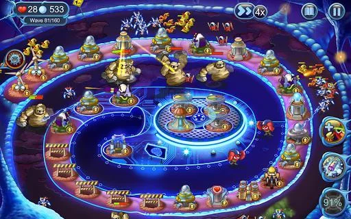Изображение игры: Defend Your Life Tower Defense