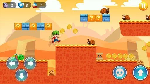 Изображение игры: Super boy - Super World - adventure run