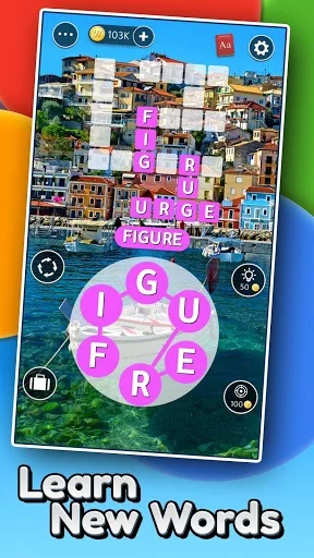 Изображение игры: Word Travels - Word Scapes puzzle game