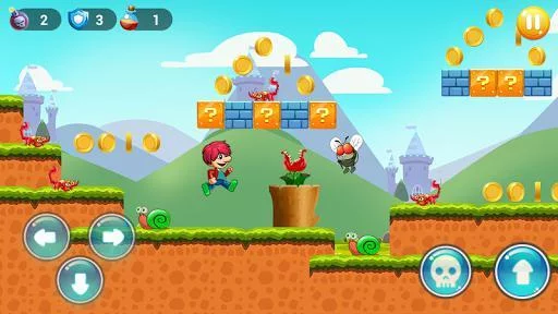 Изображение игры: Super boy - Super World - adventure run