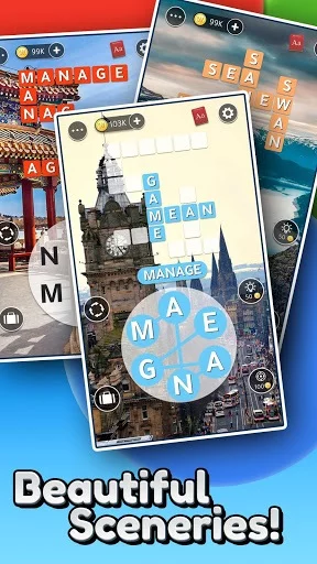 Изображение игры: Word Travels - Word Scapes puzzle game
