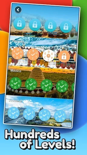 Изображение игры: Word Travels - Word Scapes puzzle game