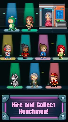Изображение игры: Tap Tap Evil Mastermind - Pixel Idle Clicker