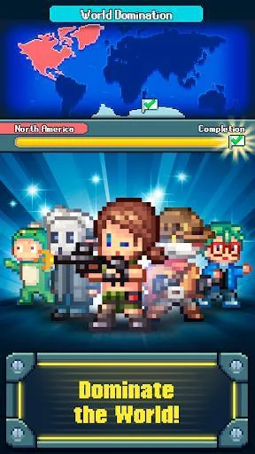Изображение игры: Tap Tap Evil Mastermind - Pixel Idle Clicker