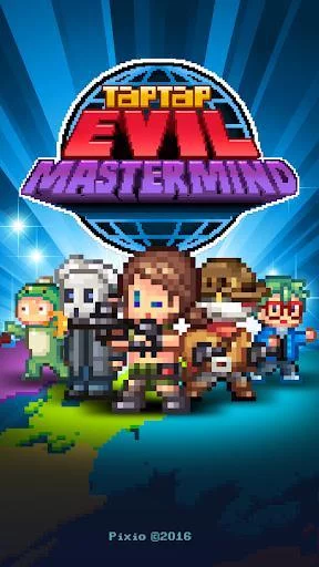 Изображение игры: Tap Tap Evil Mastermind - Pixel Idle Clicker