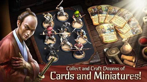 Изображение игры: Warbands: Bushido - Tactical Miniatures Board Game
