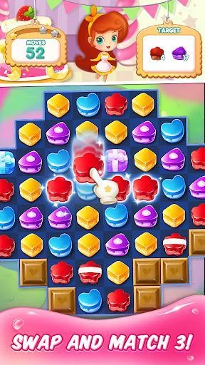 Изображение игры: Cake Match 3 Mania