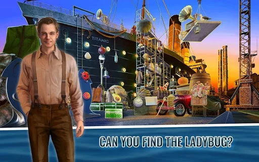 Изображение игры: Titanic Hidden Object Game – Detective Story