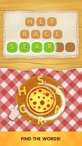 Изображение игры: Word Pizza