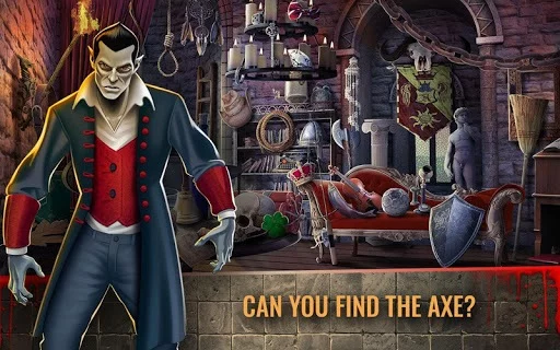 Изображение игры: Vampire Castle Hidden Object Horror Game