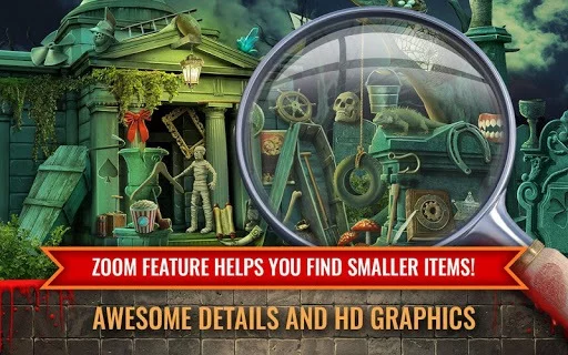Изображение игры: Vampire Castle Hidden Object Horror Game