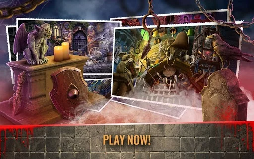 Изображение игры: Vampire Castle Hidden Object Horror Game