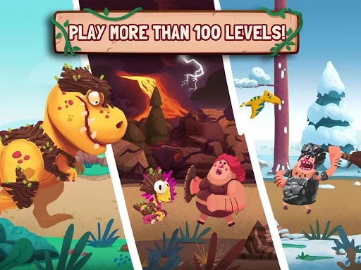 Изображение игры: Dino Bash - Dinosaurs v Cavemen Tower Defense Wars