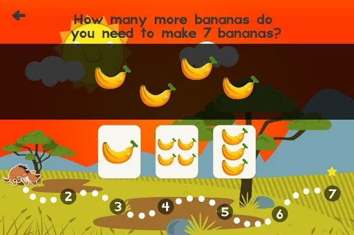 Изображение игры: Animal Math First Grade Math Games for Kids Math