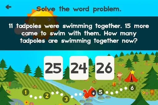 Изображение игры: Animal Second Grade Math Games for Kids Free App