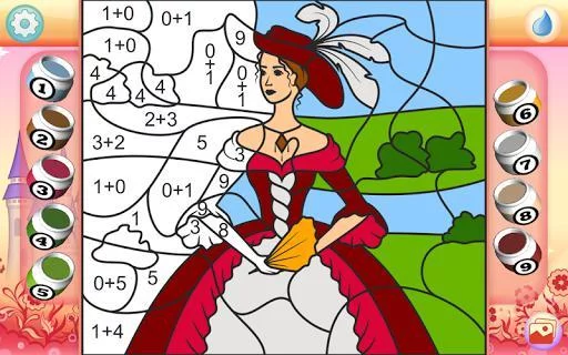 Изображение игры: Pretty Princess Coloring Book +