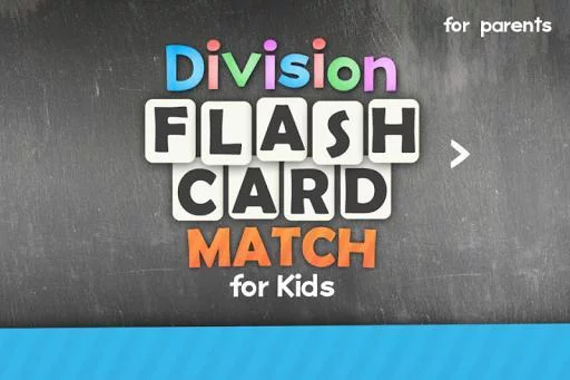 Изображение игры: Division Flashcard Match Games for Kids Math Free