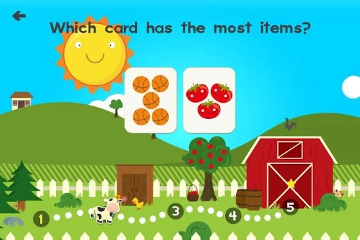 Изображение игры: Animal Math Games for Kids in Pre-K & Kindergarten