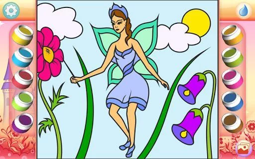 Изображение игры: Pretty Princess Coloring Book +