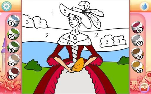 Изображение игры: Pretty Princess Coloring Book +