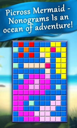 Изображение игры: Picross Mermaid — Nonograms