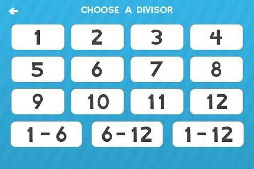 Изображение игры: Division Flashcard Match Games for Kids Math Free