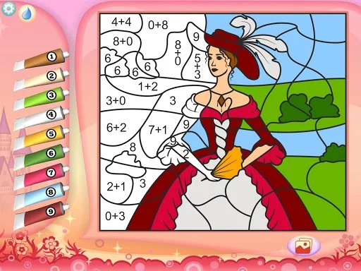 Изображение игры: Pretty Princess Coloring Book +