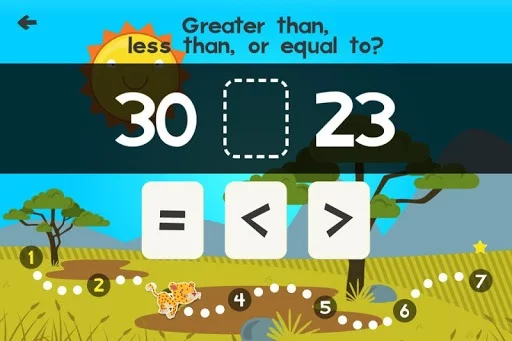 Изображение игры: Animal Math First Grade Math Games for 1st Grade