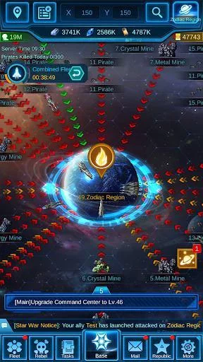 Изображение игры: Galaxy Battleship