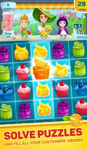 Изображение игры: Match - 3 Family Cake Cafe