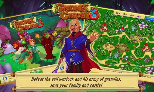 Изображение игры: Gnomes Garden: The Thief of Castles