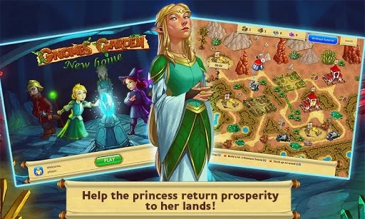 Изображение игры: Gnomes Garden: New sweet home