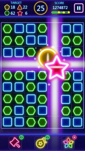 Изображение игры: Glow Block Legend