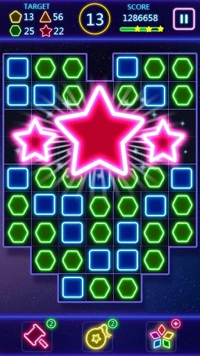 Изображение игры: Glow Block Legend