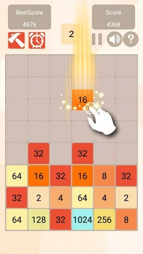 Изображение игры: 2048 Charm: Classic & New 2048, Number Puzzle Game