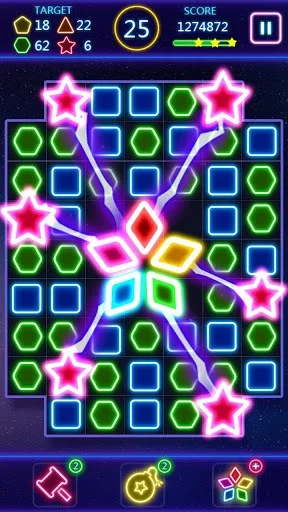 Изображение игры: Glow Block Legend