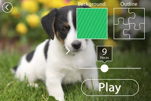 Изображение игры: Puppies Jigsaw Puzzles Free Pet Games for Kids