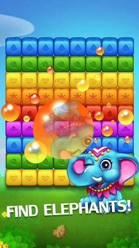 Изображение игры: Happy Fruits Bomb - Cube Blast