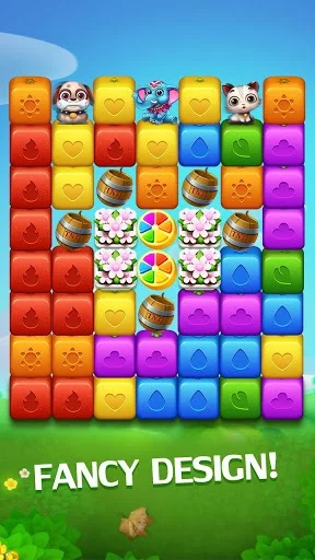 Изображение игры: Happy Fruits Bomb - Cube Blast