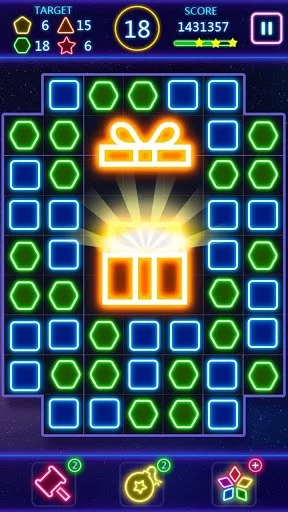 Изображение игры: Glow Block Legend