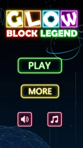 Изображение игры: Glow Block Legend