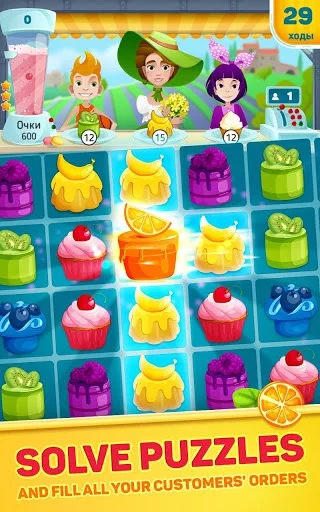 Изображение игры: Match - 3 Family Cake Cafe