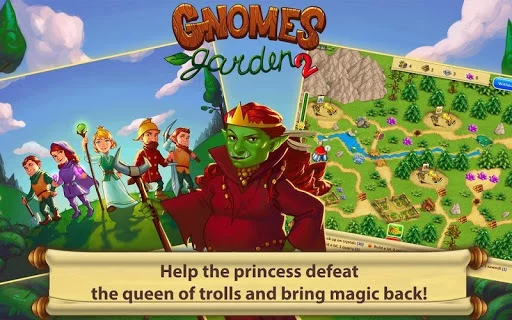 Изображение игры: Gnomes Garden: The Queen of Trolls