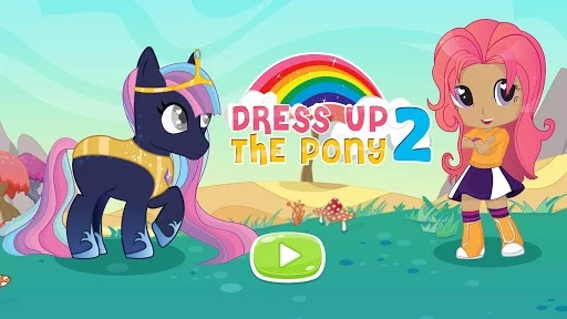 Изображение игры: Pony Dress Up 2