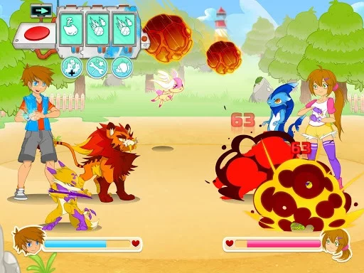 Изображение игры: Animalon: Epic Monsters Battle