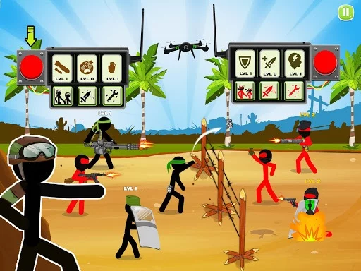 Изображение игры: Stickman Army: Team Battle