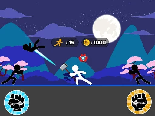 Изображение игры: Stickman Fighter Epic Battle 2