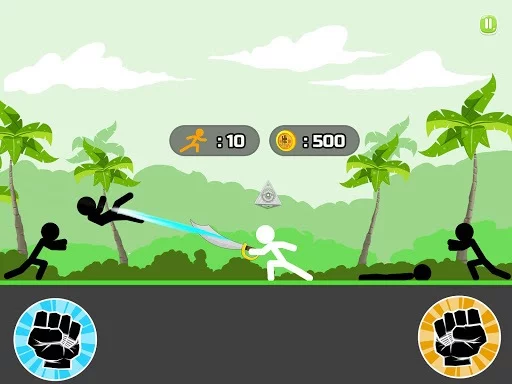 Изображение игры: Stickman Fighter Epic Battle 2