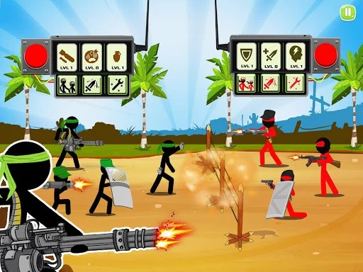 Изображение игры: Stickman Army: Team Battle