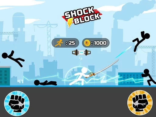 Изображение игры: Stickman Fighter Epic Battle 2
